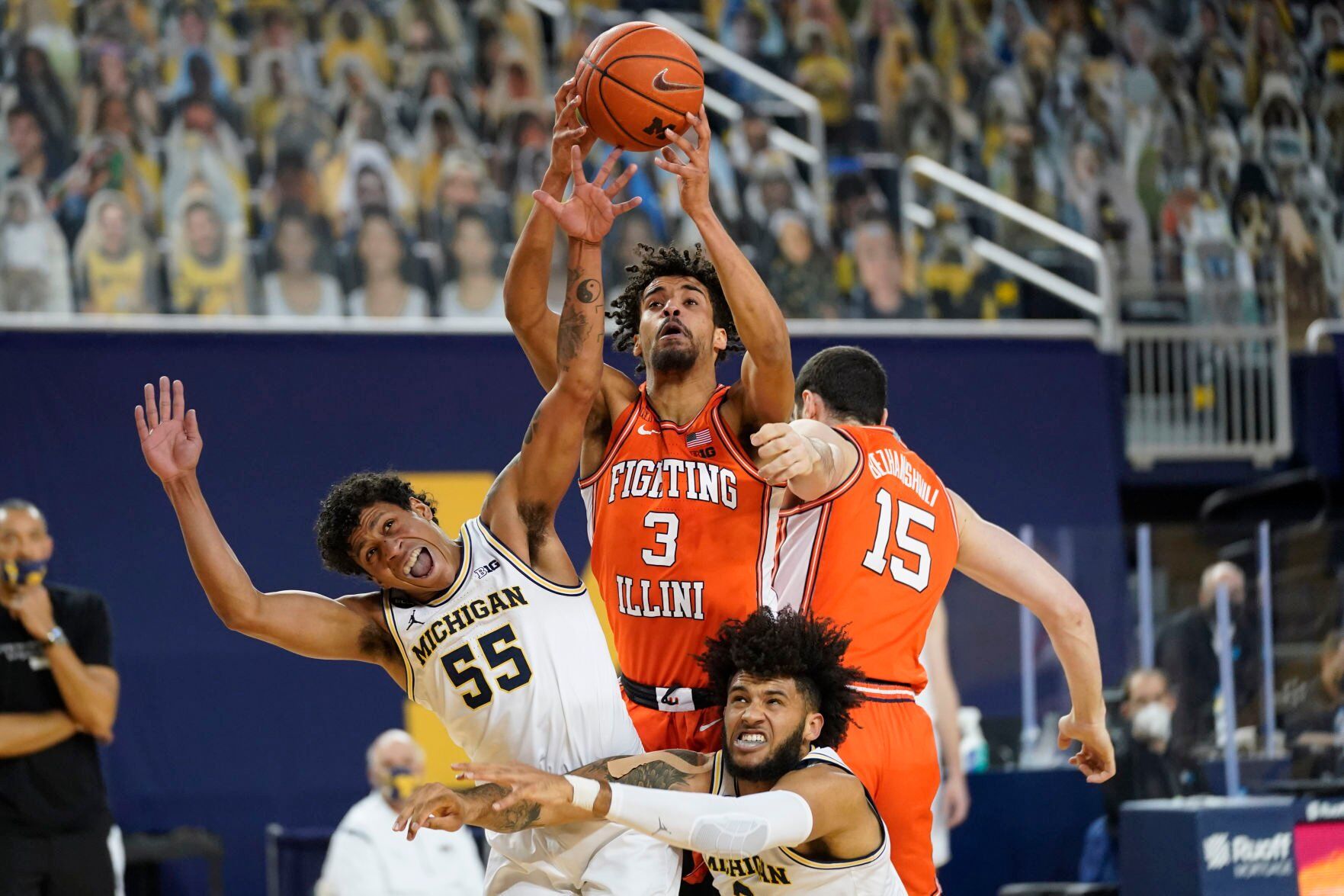 Illinois Michigan Basketball